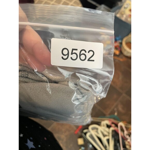 Patagonia Sweater Womens Medium Gray Micro D 1/4 Zip Fleece Pullover Logo - Picture 11 of 11